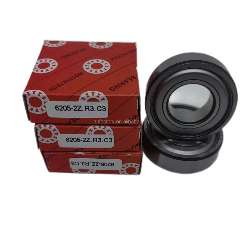 ISO9001 2008 Certificato 6205-2Z Cuscinetto a sfera a scanalatura profonda con buco di dimensione 0-25 mm