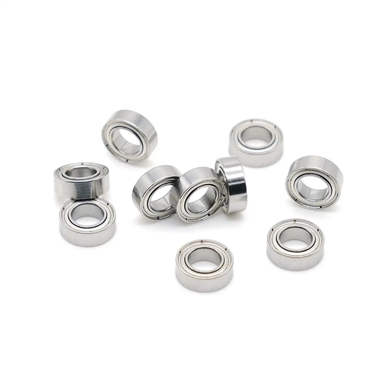 MR117 ZZ cuscinetti a sfera in miniatura in acciaio inossidabile da 7*11*2,5 mm destinati al consumo