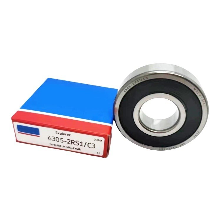 Cuscinetti a sfera a scanalatura profonda 6305-2RS1/C3 Cuscinetto in miniatura per strutture a fila singola